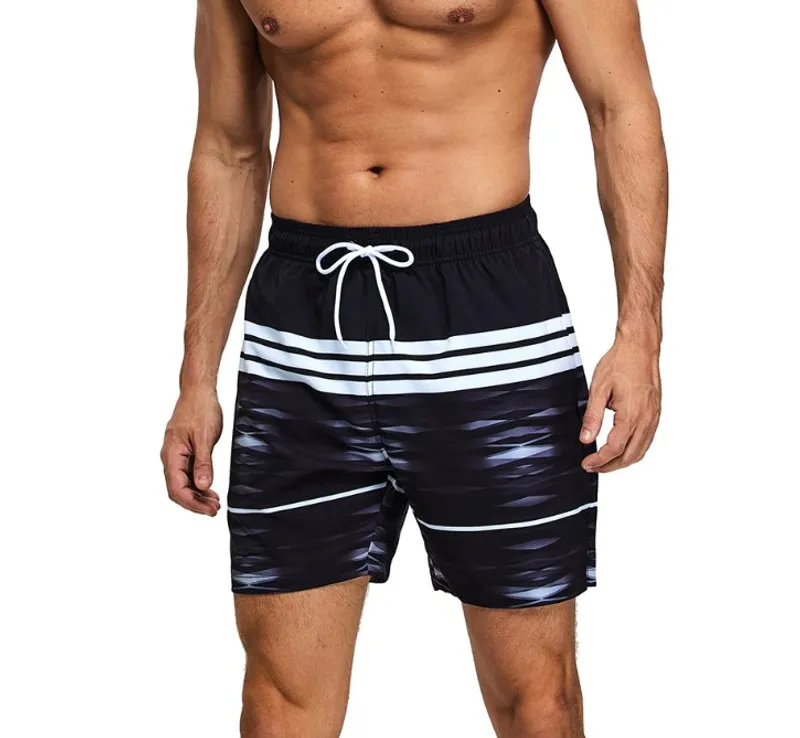 Men's Stripe American Flag Sports Regular Fit Men's Bottoms