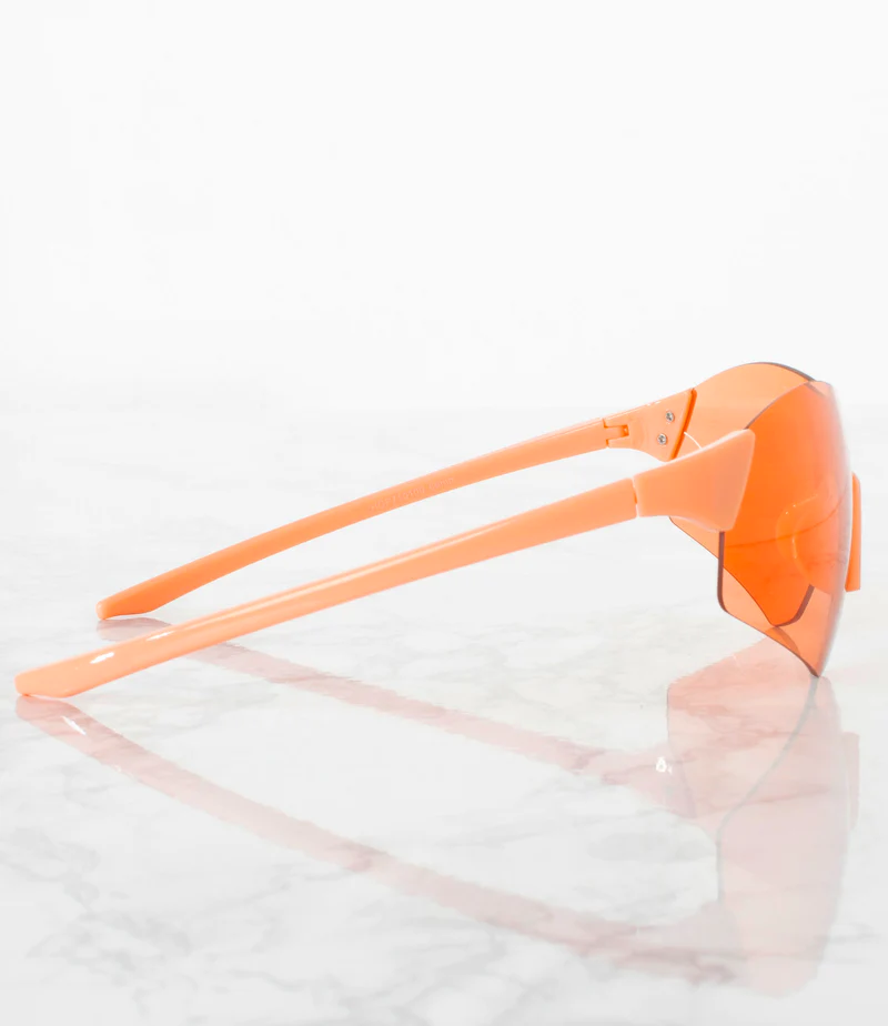 Single color sleek glasses