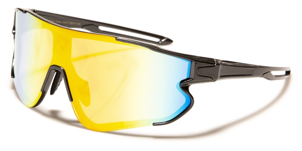 SHIELD WRAP AROUND MEN'S FASHION GLASSES