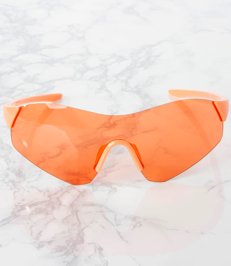 Single color sleek glasses