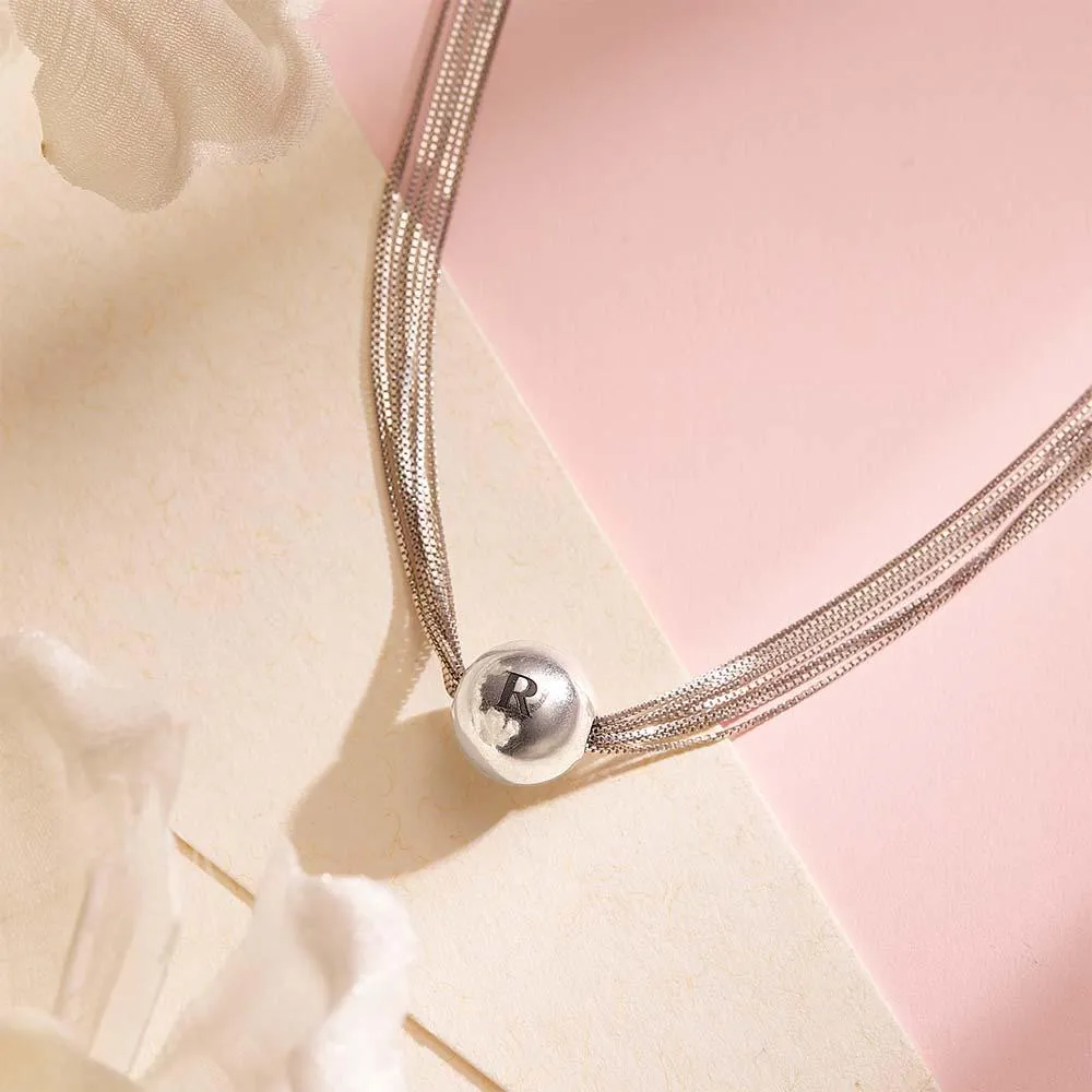 Custom Engraved Necklace – Unique Chain Design, Creative Gift for Special Occasions